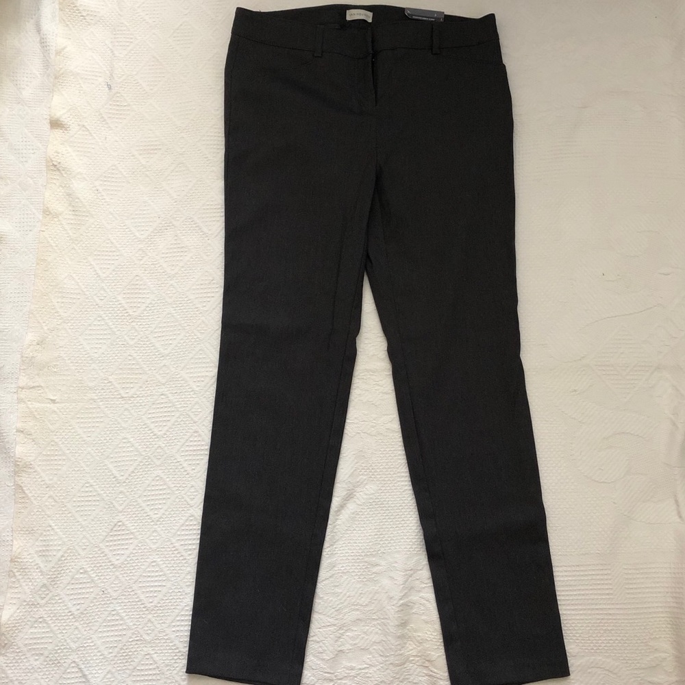 NWT Charcoal Slim Straight Dress Pants - Picture 1 of 6